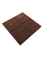 Плитка на площадку - коричневый