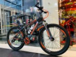 Велосипед горный скоростной GROM G027 27.5” серый/оранжевый
