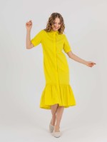 Платье, цвет: желтый - 46