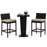 Полубарный комплект Аполлония (в цвете венге) - Венге - Light Beige Oxford - 2 персоны