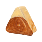 Треугольный круассан с манго