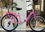 Велосипед на спицах Green 26” дамский розовый