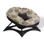 Кресло-шезлонг Мальта (в цвете венге) - Венге