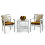 Комплект Кастриес с керамогранитом (в белом цвете) - Белый - 2 персоны