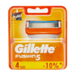 Сменные кассеты GILLETTE fusion 4 шт