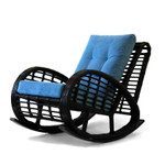 Кресло-качалка Санторини (в цвете венге) - Венге