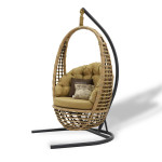 Подвесное кресло Кастриес (в цвете индийское дерево) - Инд Дерево - Olefin Sandy