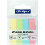 Флажки-закладки OfficeSpace, 50*12мм, 25л*4цв., европодвес