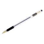 Ручка шариковая MunHwa “MC Gold” черная, 0,5мм
