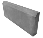Бордюр полимерпесчаный 500х50х200 - серый