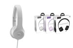 Наушники мониторные проводные HOCO W21 Graceful charm wire control headphones (серый)