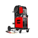 TELWIN SUPERMIG 450i PACK + TROLLEY 400V Сварочный полуавтомат (230⁄400 В, 20-400А, MIG-MAG/FLUX/BRAZING/MMA/TIG DC-Lift и GOUGING) с внешним 4-роликовым устройством подачи проволоки и тележкой, арт. 816905)