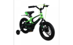 Велосипед NEON 16" Зеленый алюм. рама, руч. тормоза, литые обода